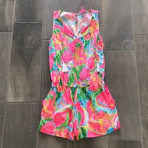Neon Lilly Pulitzer Romper
